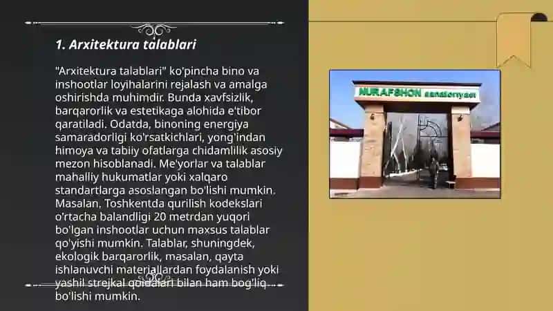 Sanatoriyalar va kurort maskanlarini loyihalash 3