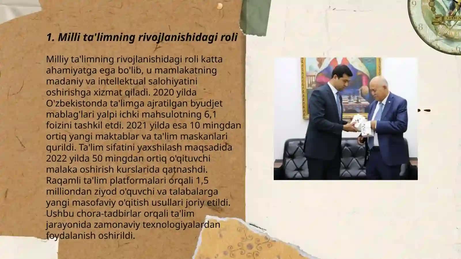 Jadid ma'rifatparvarlarining o'lka ijtimoiy-ma'naviy hayotida tutgan o'rni (Munavvar Qori, Fitrat, Behbudiy Avloniy va boshq.) 3