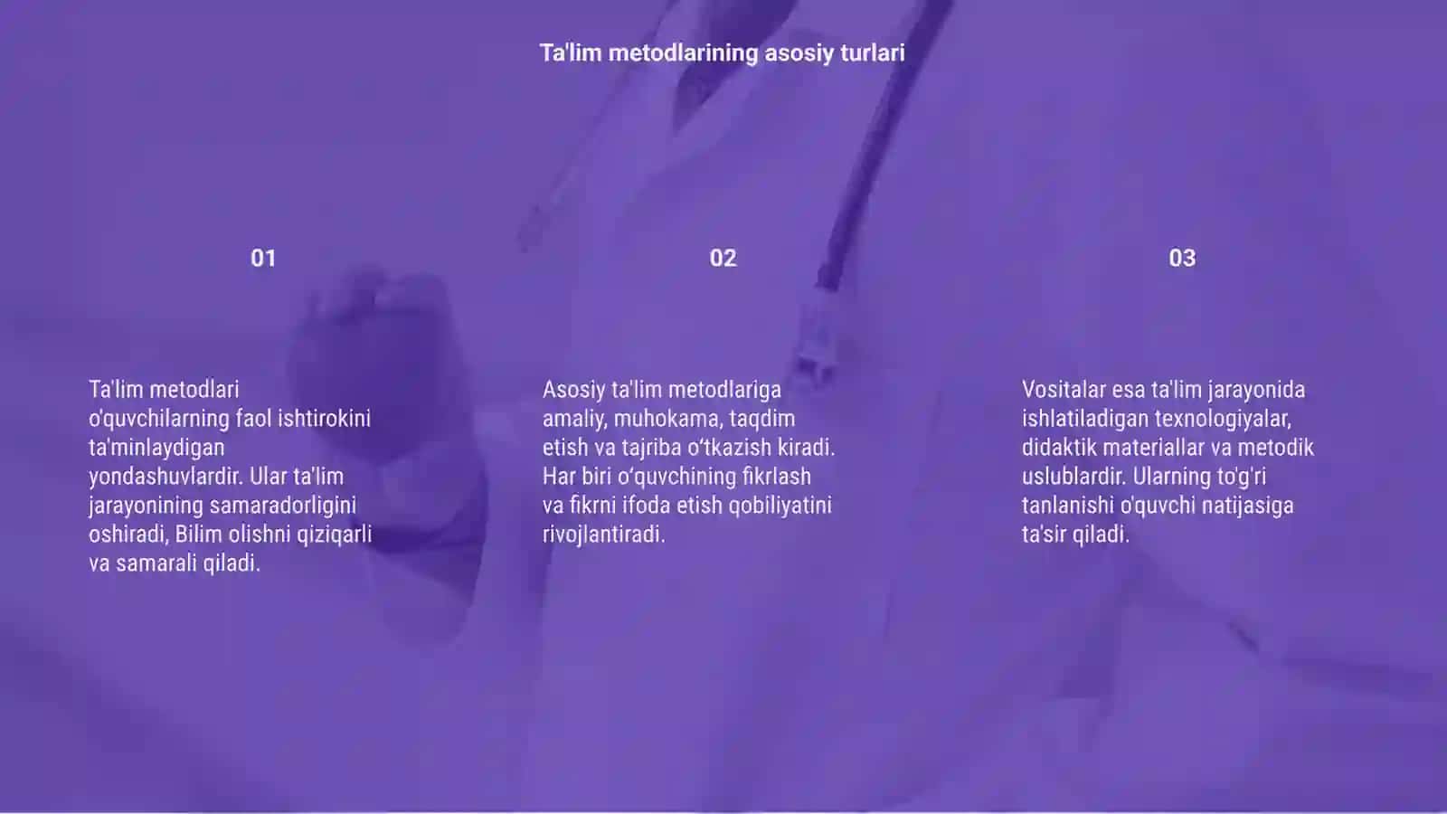 Taʼlim metodlari va vositalari 3