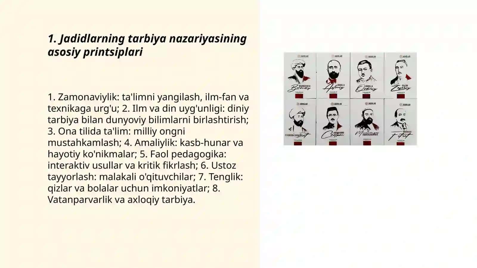 Jaydlarning tarbiya haqidagi qarashlari 3