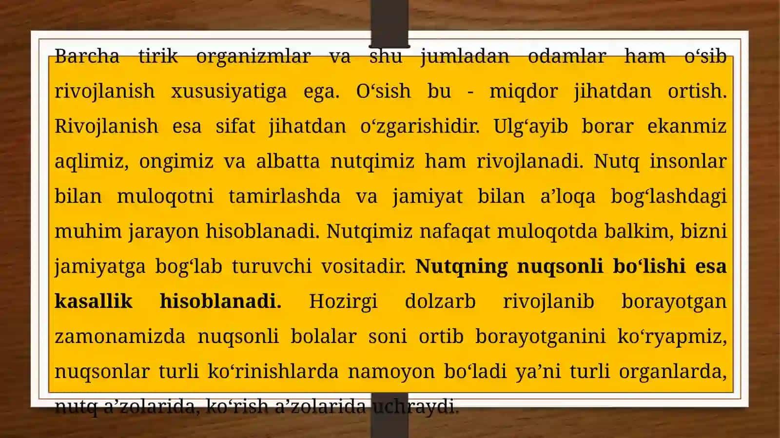 NUTQ KAMCHILIGI BO‘LGAN BOLALAR BILAN OLIB BORILADIGAN PSIXOKORREKSION ISHLAR 3