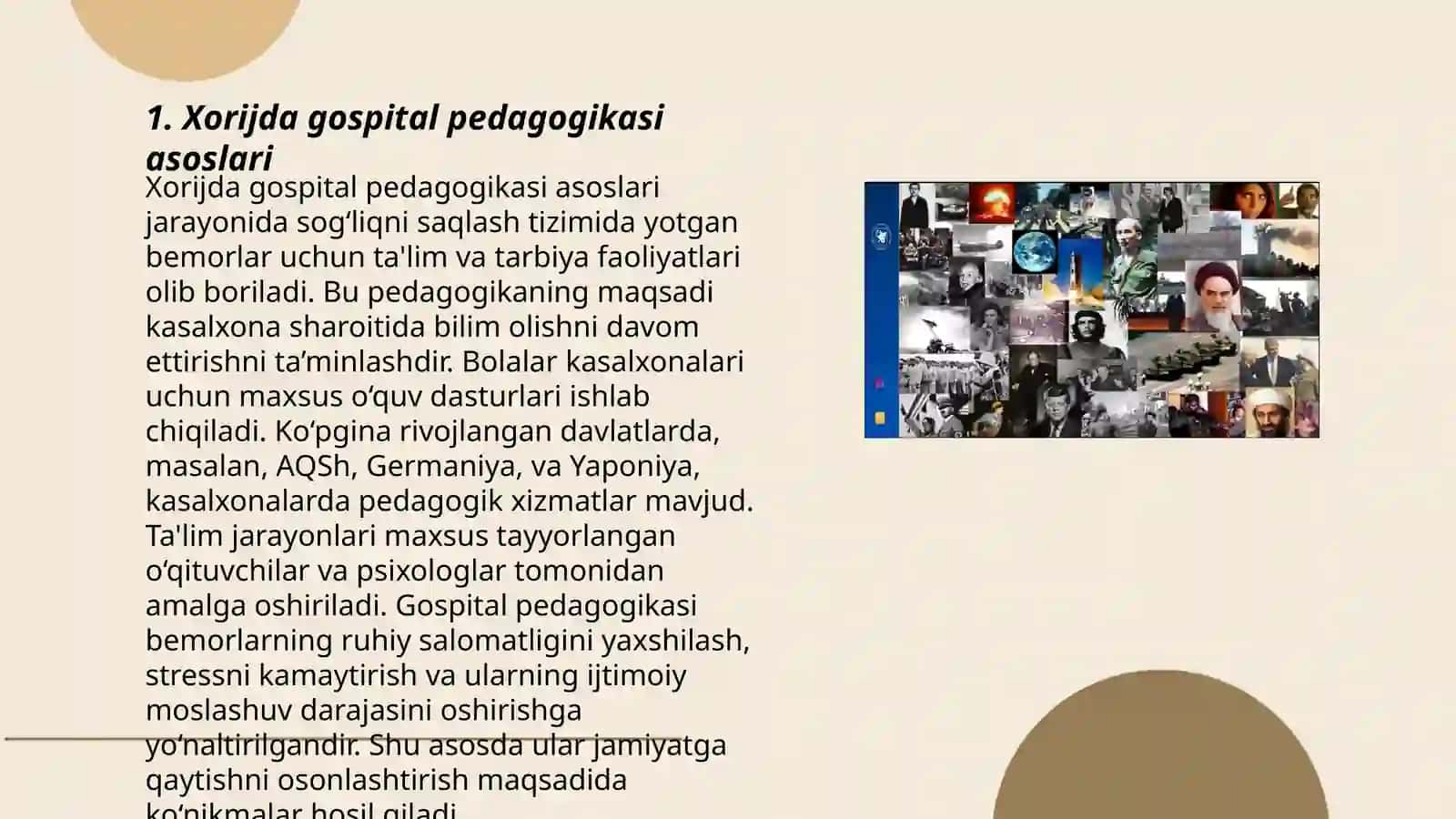 Xorijda gospital pedagogikasining rivojlanish tarixi 3