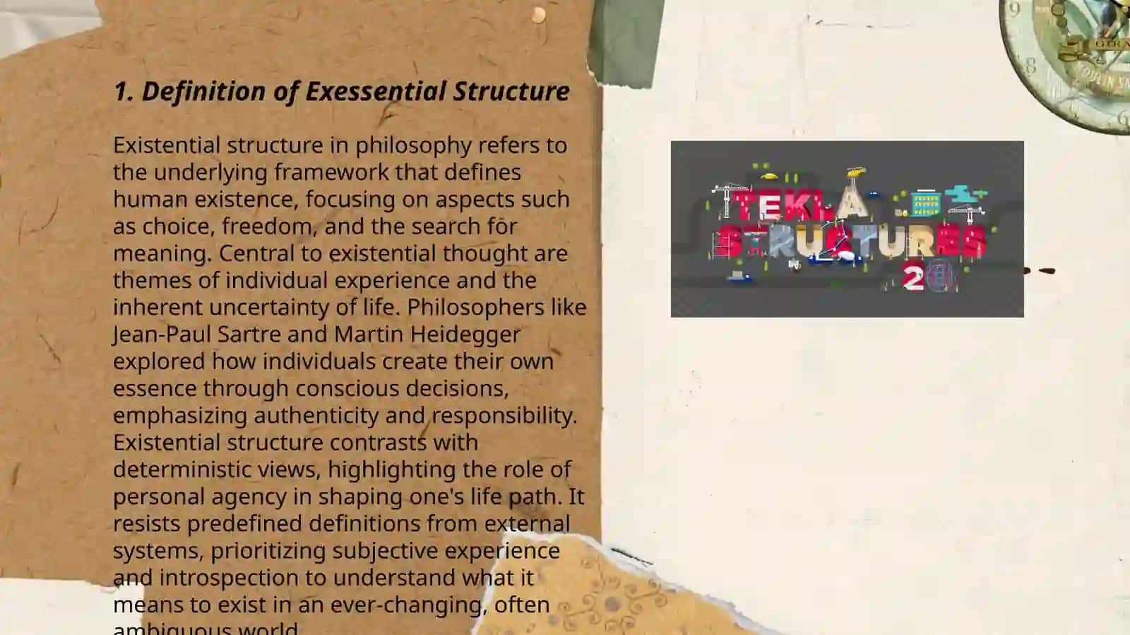 Excentual structure in English 3