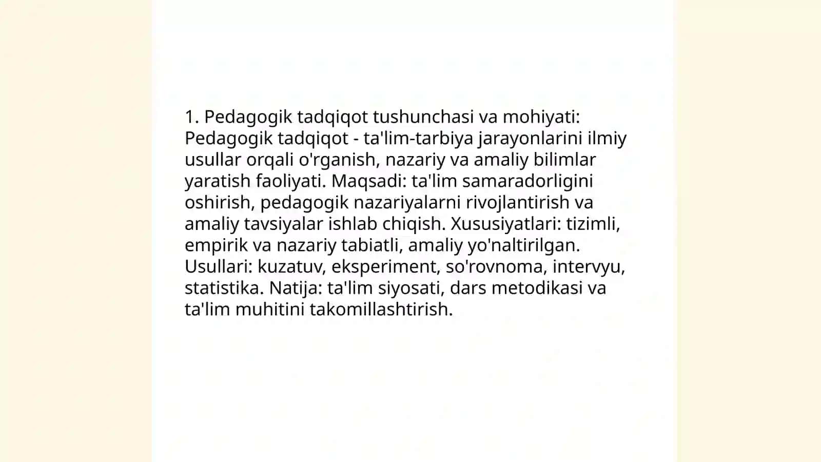 Pedagogik tadqiqotlarning asosiy kategoriyalari va tushunchalari 3