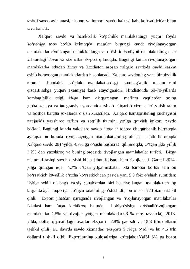 GLOBALLASHUV JARAYONIDA MINTAQAVIY RIVOJLANISH STRATEGIYASINING MUHIMLIGI 3