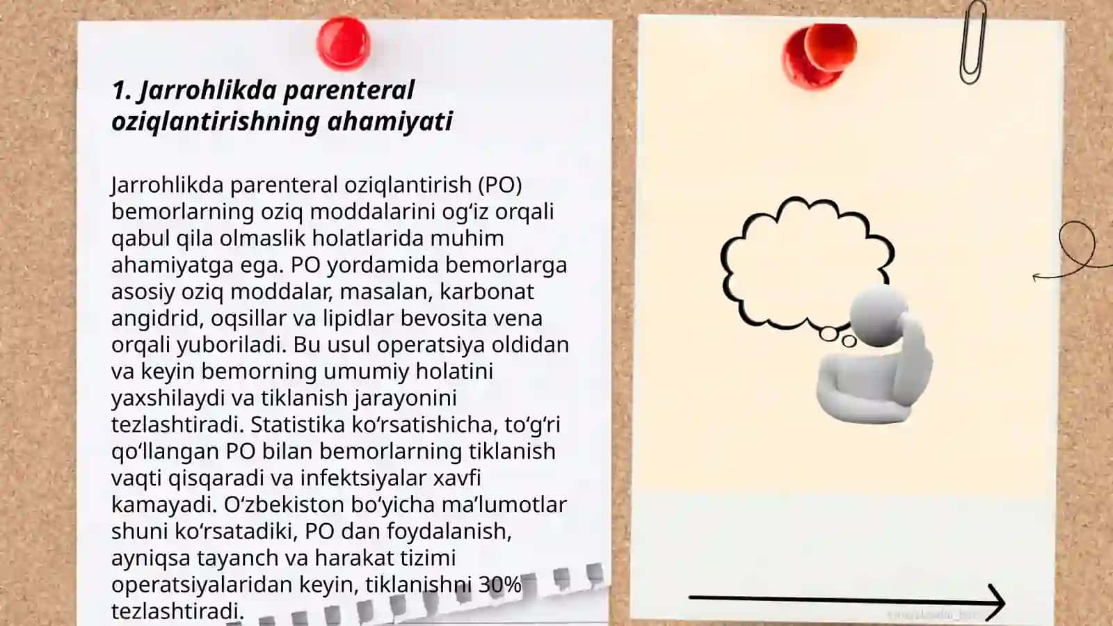 Jarrohlikda parenteral oziqlantirish. Jarrohlikda fizioterapiya 3