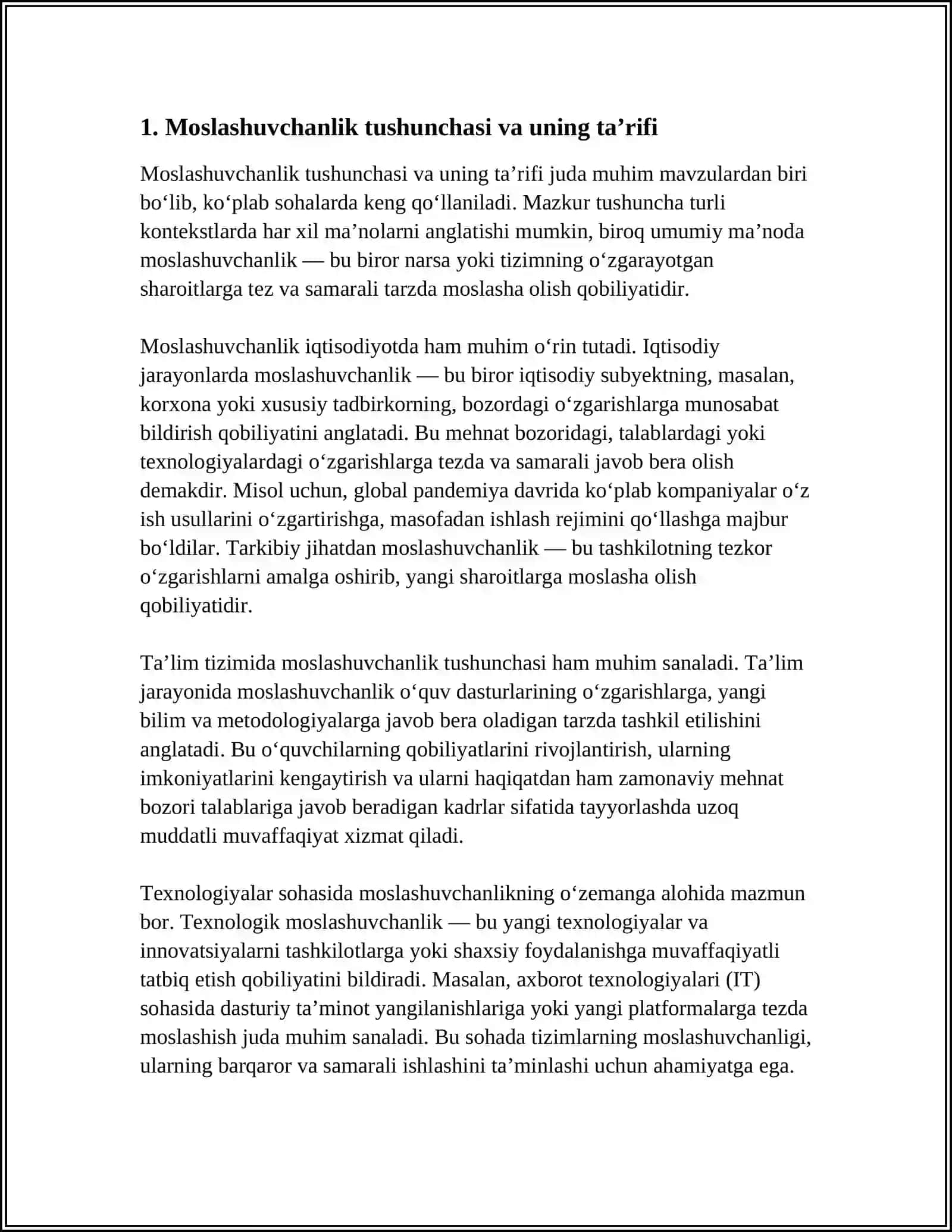 MOSLASHUVCHANLIK HOLATLARIDA BOSHLANGʻICH MAKTAB YOSHIDAGI BOLALARNING SHAXSIY XUSUSIYATLARI 3