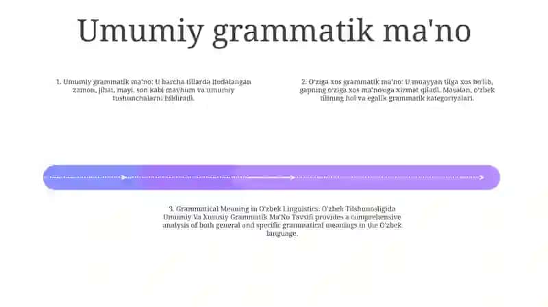 O‘Zbek Tilshunosligida Umumiy Va Xususiy Grammatik Ma’No Tavsifi 3