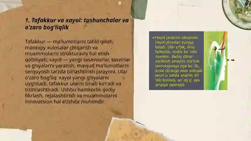 Tafakkur va xayol 3