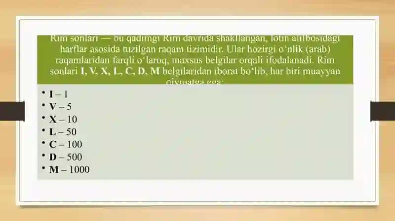 RIM SONLARI 3