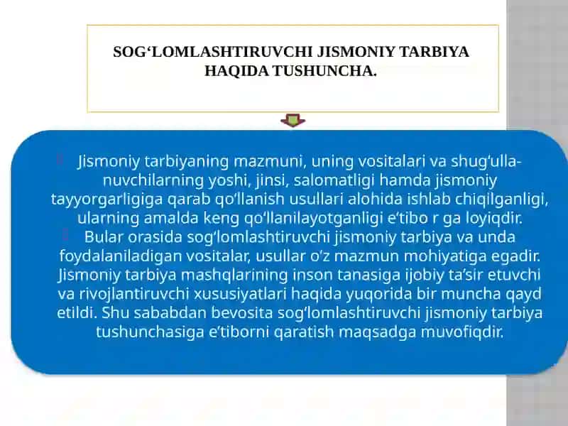 Sog‘lomlashtiruvchi jismoniy tarbiya 3