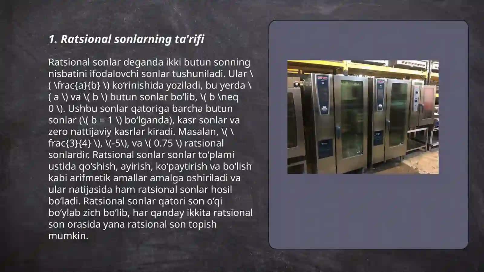 Ratsional sonlar 3