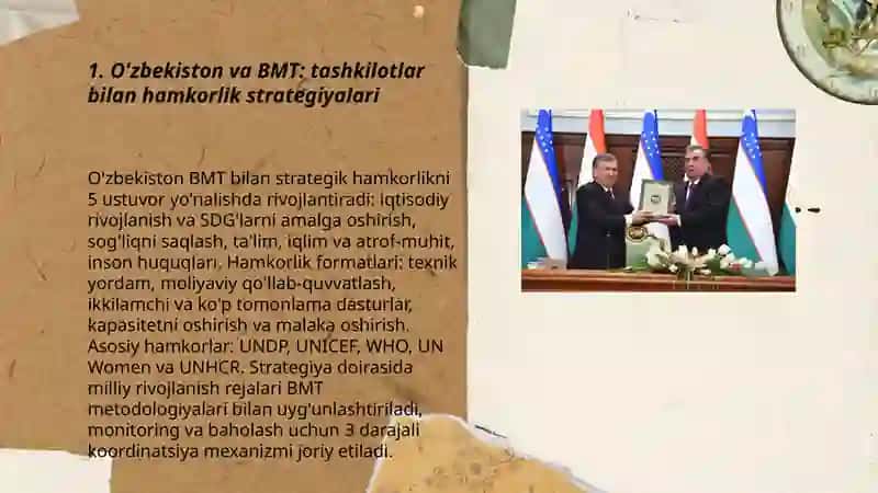 O'zbekistonning xalqaro tashkiliy hamkorlik aloqalari 3