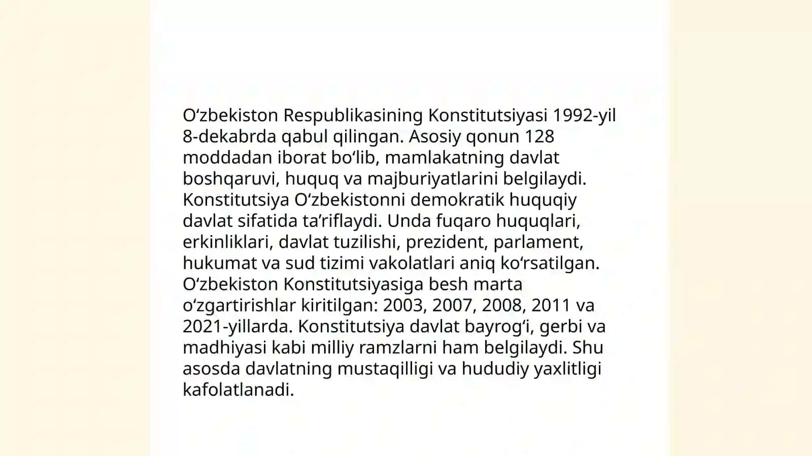 O‘zbekiston Respublikasining milliy davlat tuzilishi 3