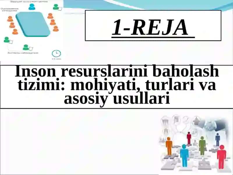 MENEJMENTASOSLARI INSON RESURSLARINI BOSHQARISH 3