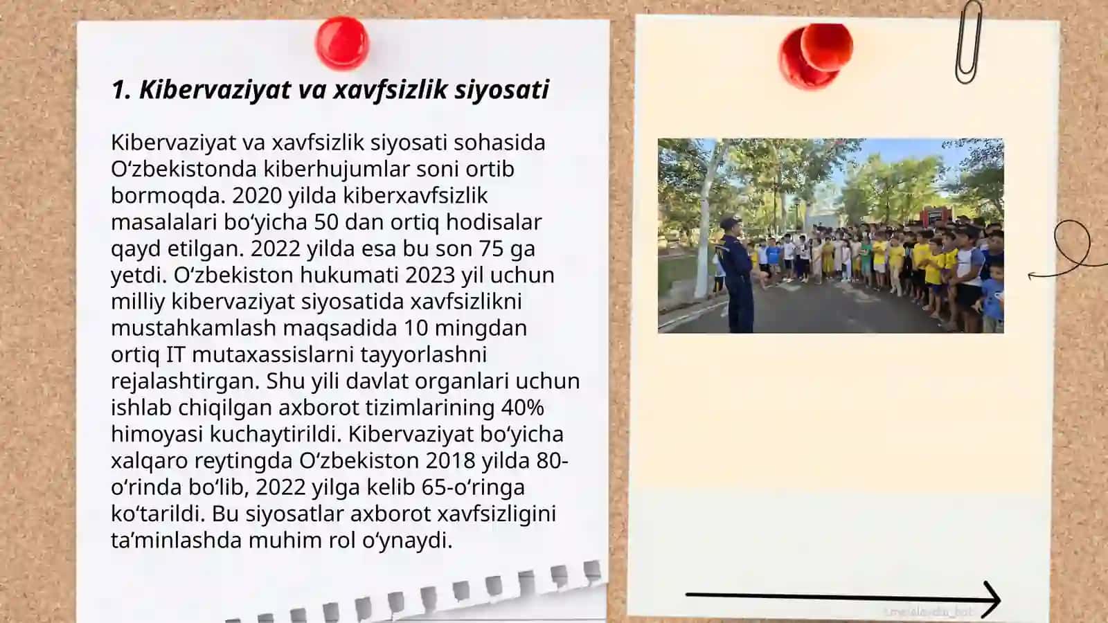 Kibervaziyat va xavfsizlik siyosati 3