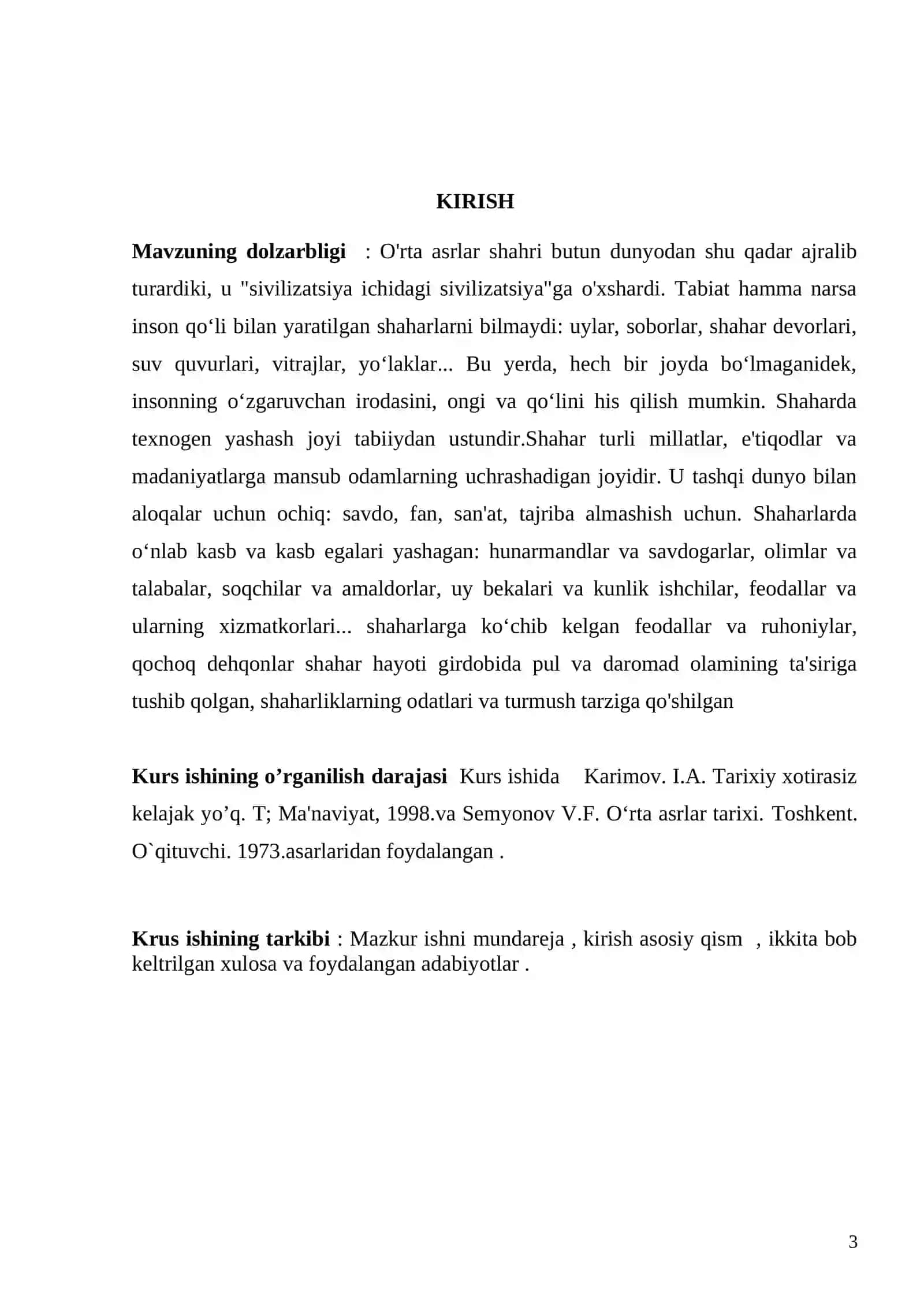 O`rta asrlarda Yevropa shaharlarning yanada rivojlanishi XI-XV asrlarda 3