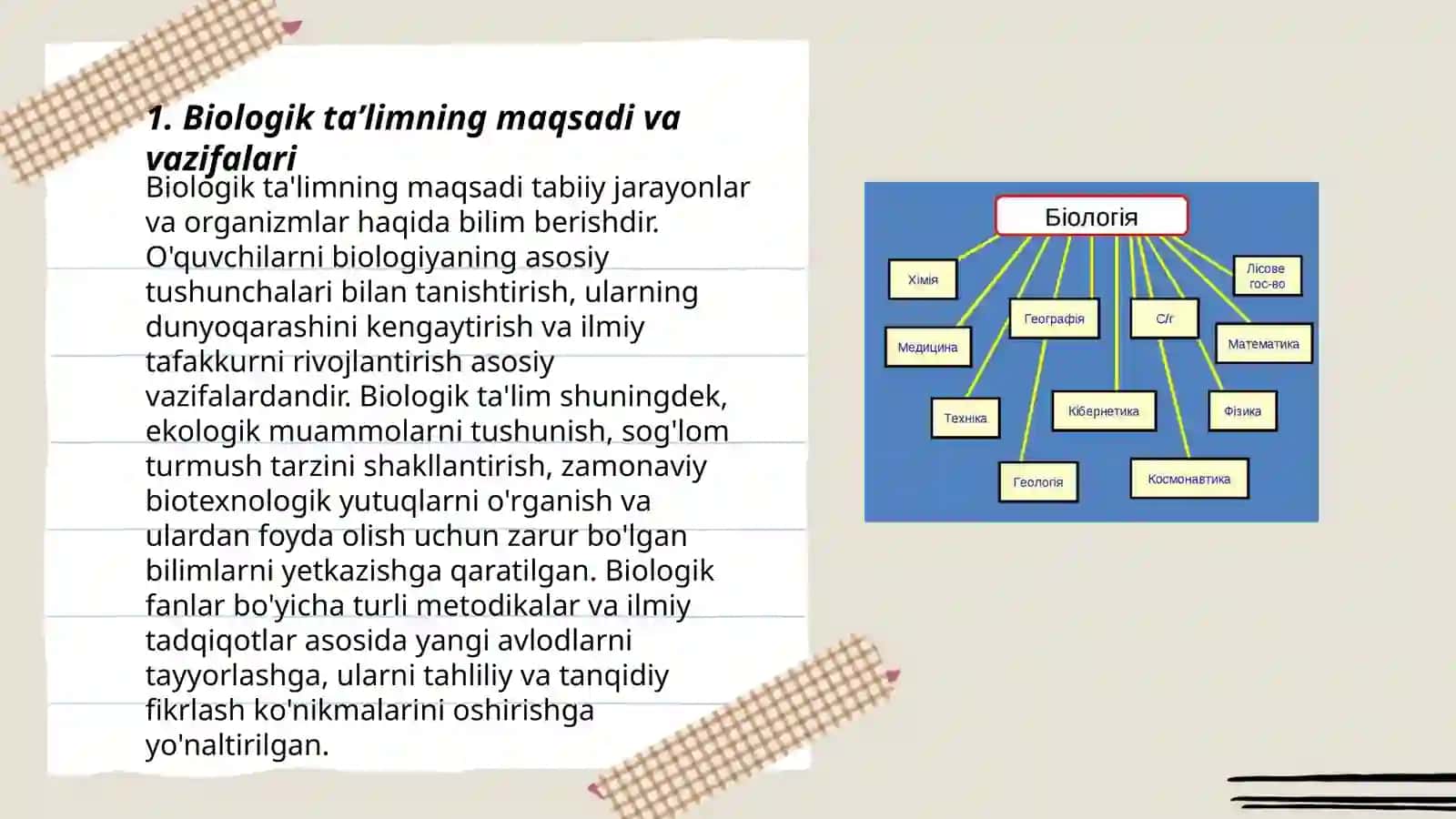 Chet ellarda biologik taʼlimning oʻziga xosligi 3