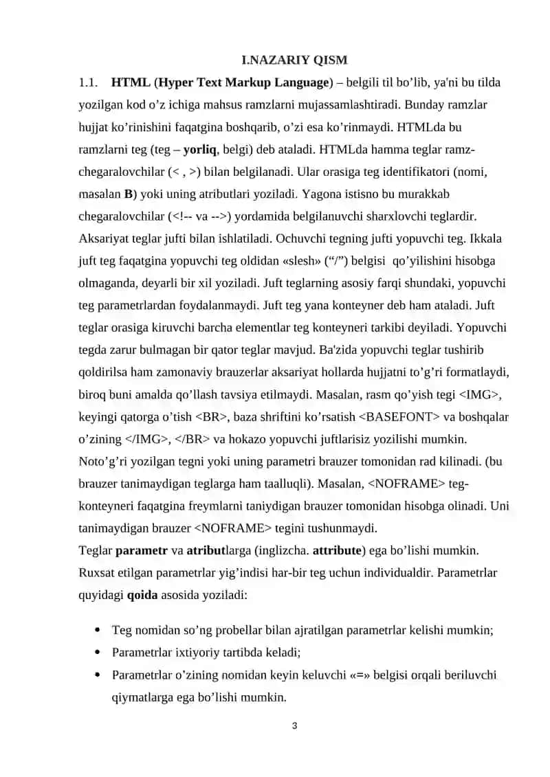 Bolalar dunyosi - online bozorini loyihalash 3