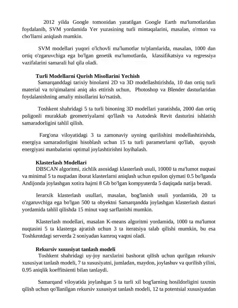 Turli modellar tuzishga doir misollar yechish 3