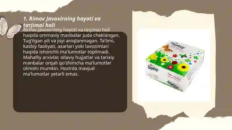 Rimov Javoxirning hayoti va tarjimai holi 3