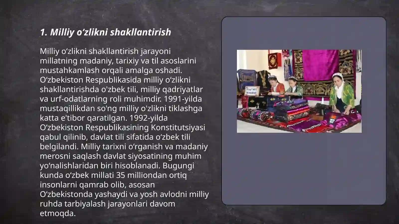 Milliy ong milliy oʻzlikni anglash 3