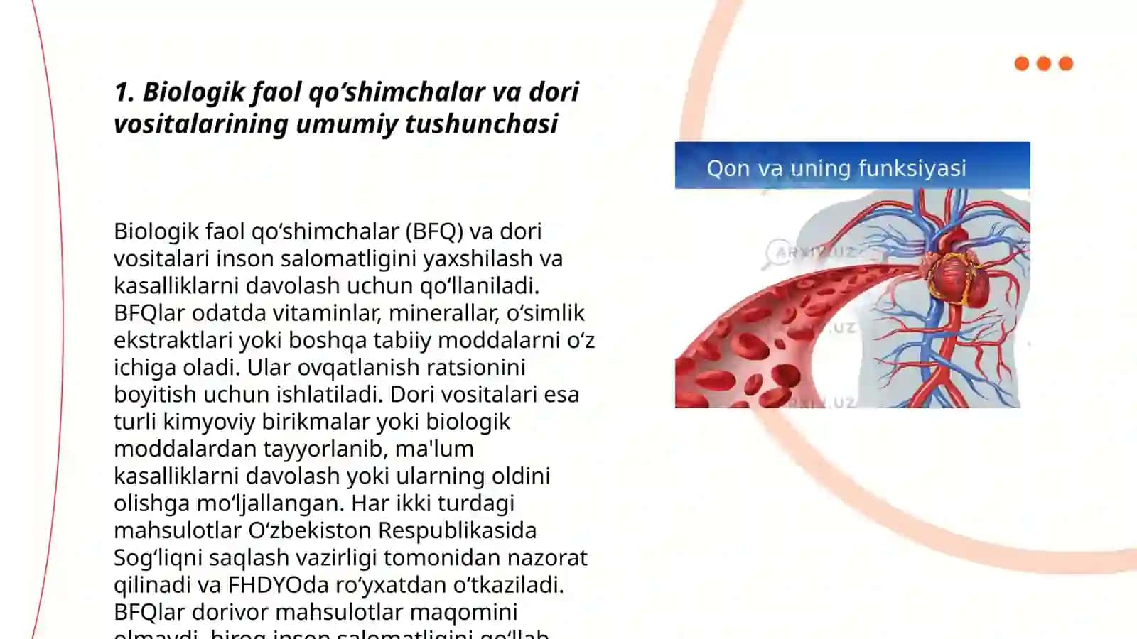 Biologik faol qo‘shimchalar va dori vositalarining qiyosiy tahlili 3