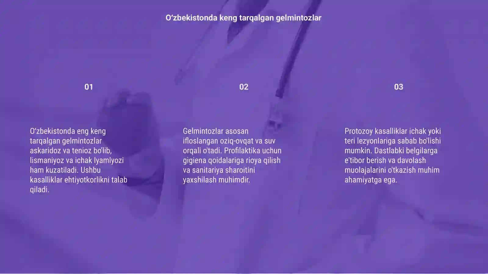 Gelmintozlar va Protozoy Kasalliklar 3