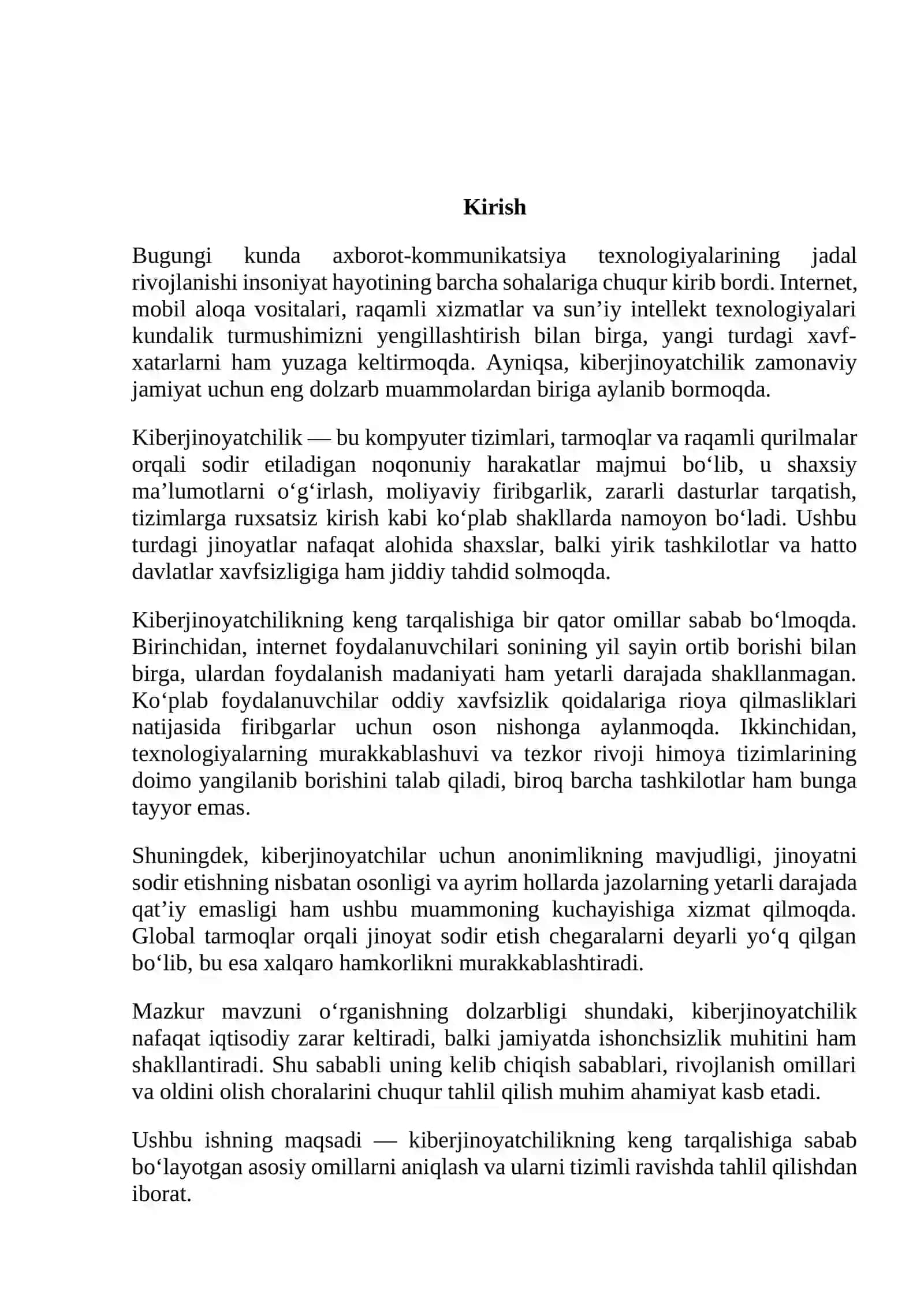 Kiberjinoyatchilikning keng tarqalishi 3