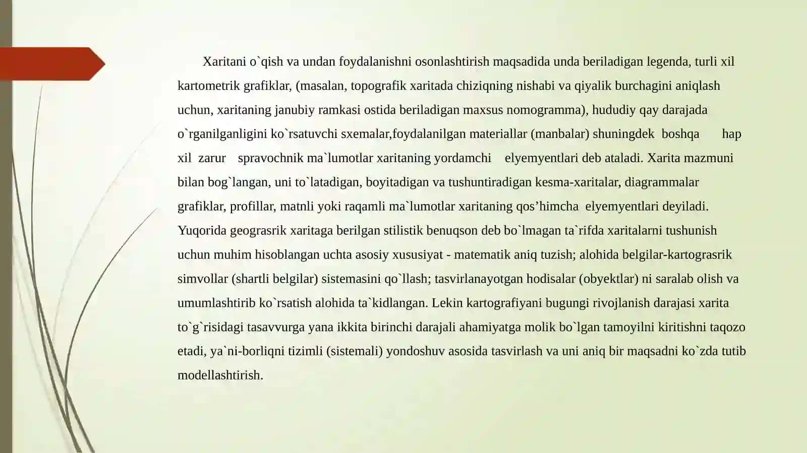 Geografik xaritalar tiplari 3