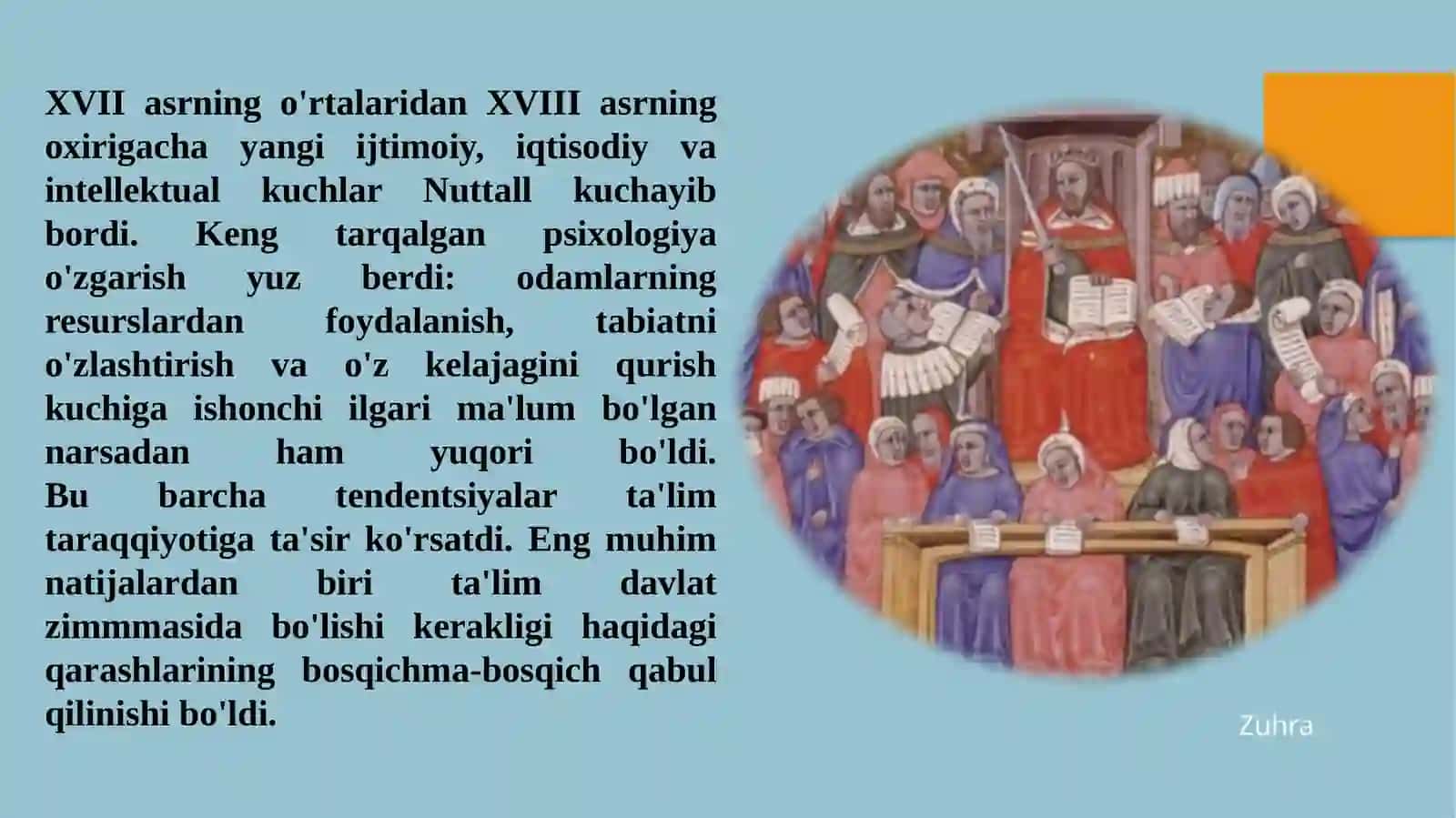G’arb uyg'onish davri pedagogikasi 3