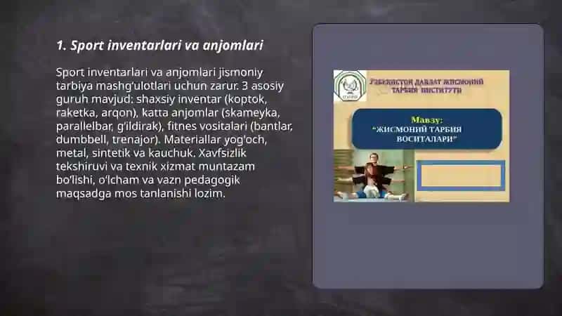 Jismoniy tarbiya vositalari 3