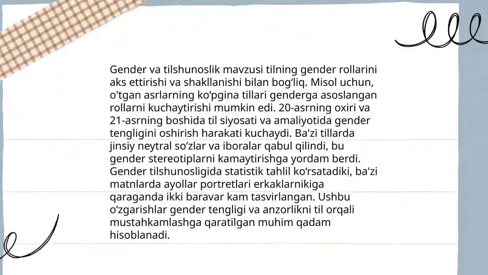 Gender lingvistikasi 3