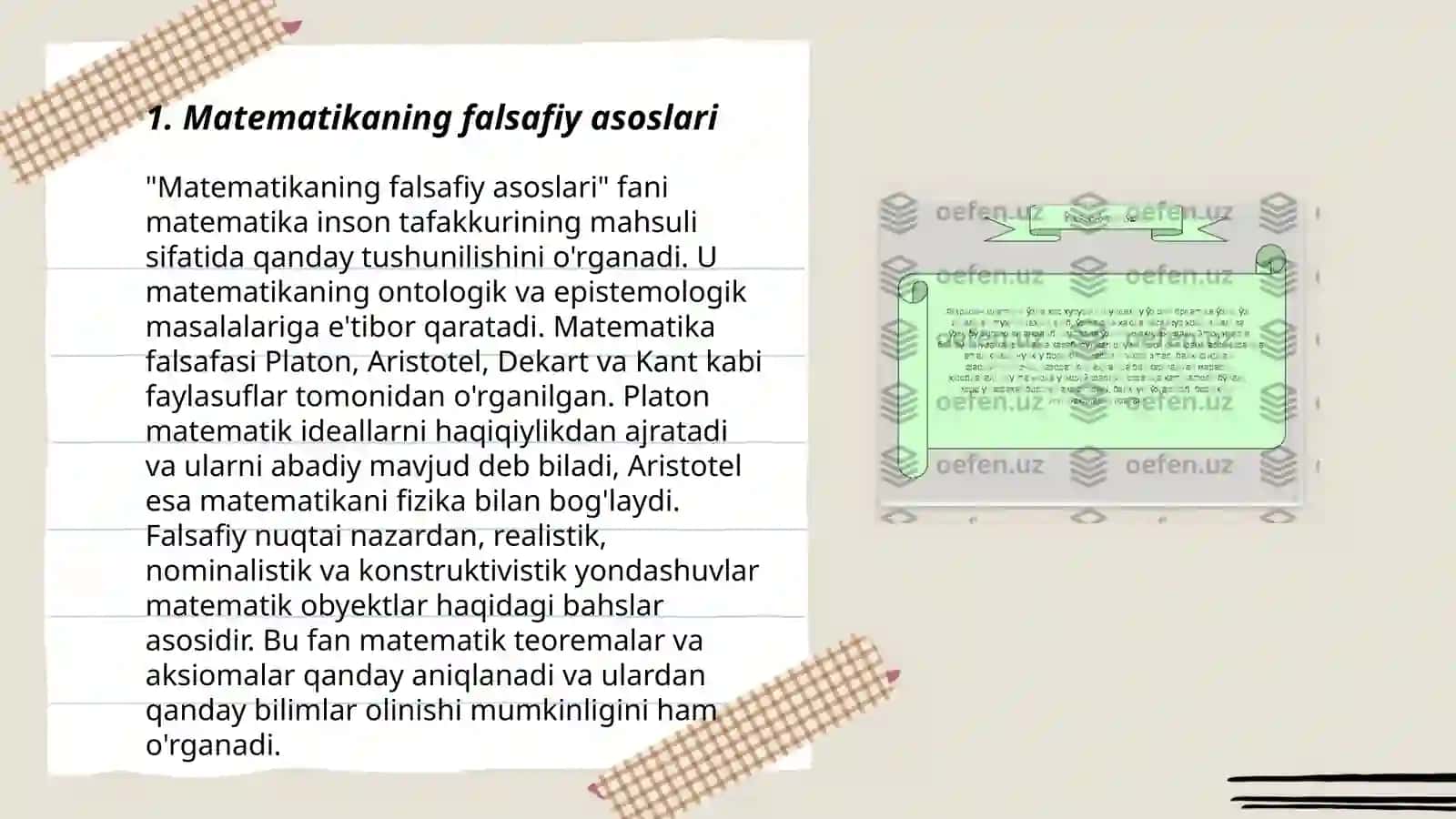 Matematika va Falsafa 3