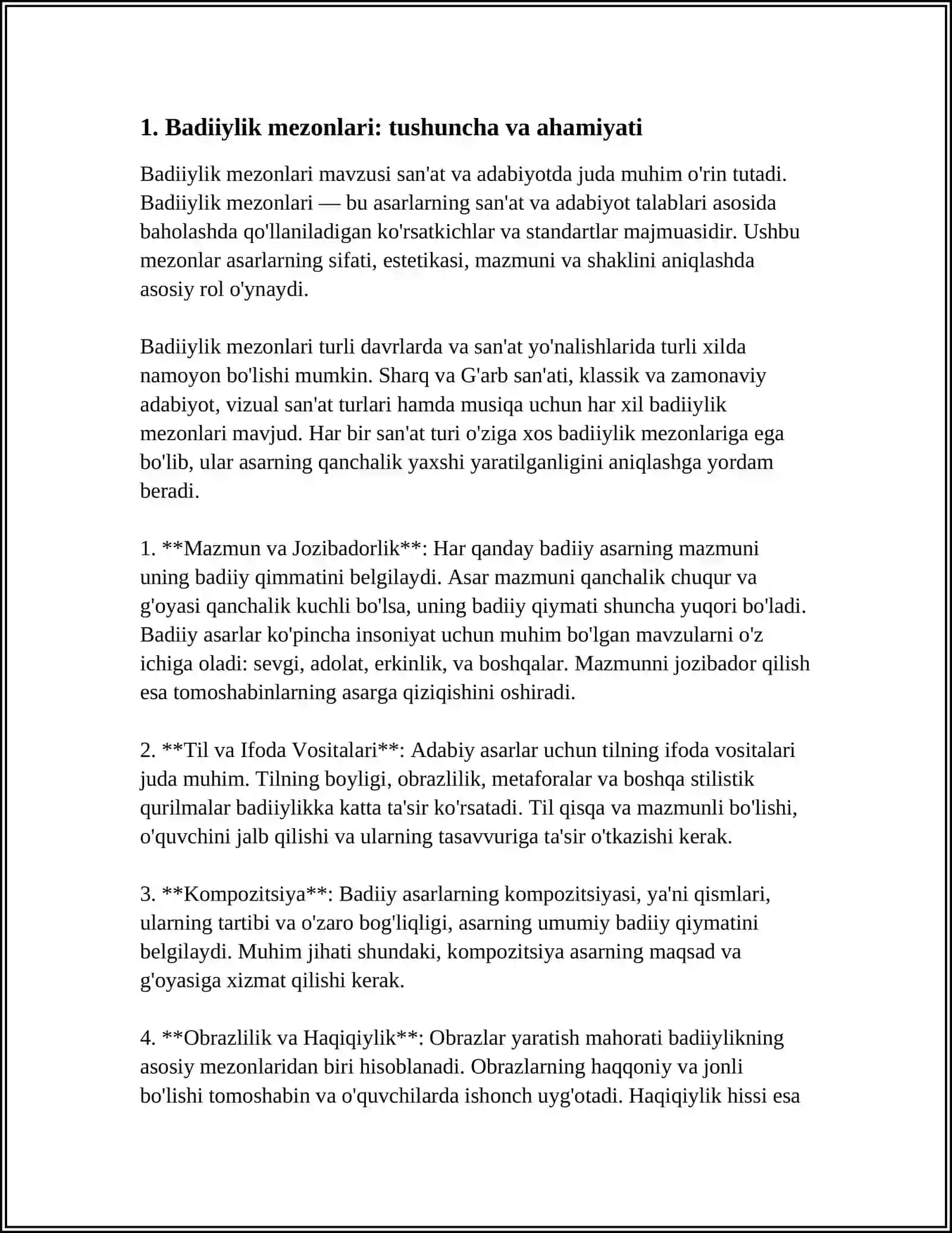 BADIYLIK MEZONLARI 3