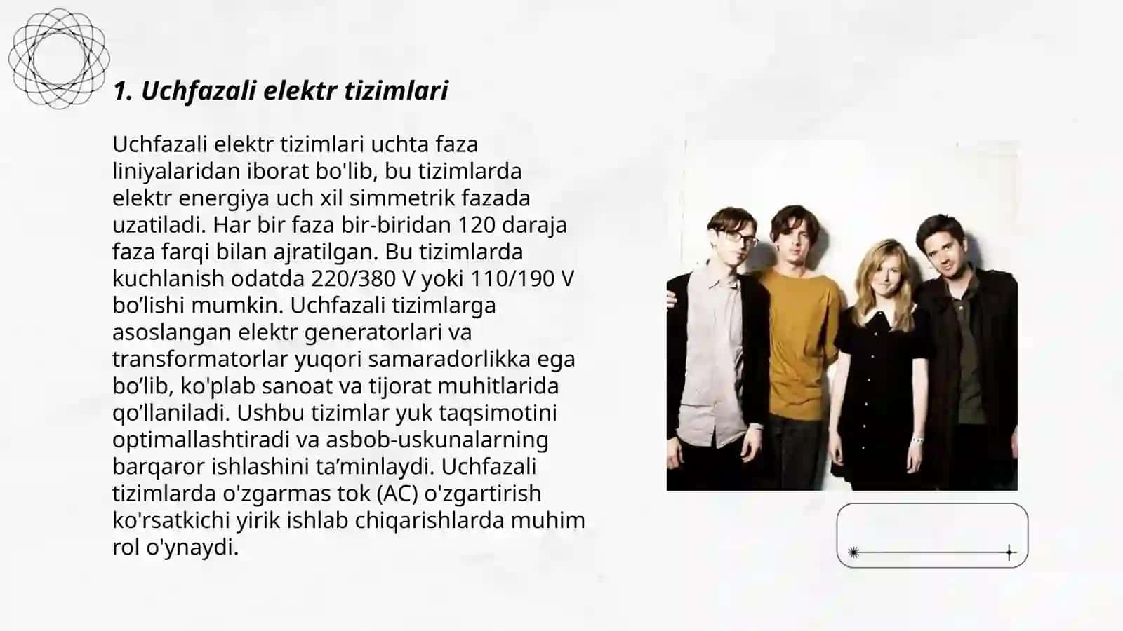 Uchfazali elektr tizimlari 3