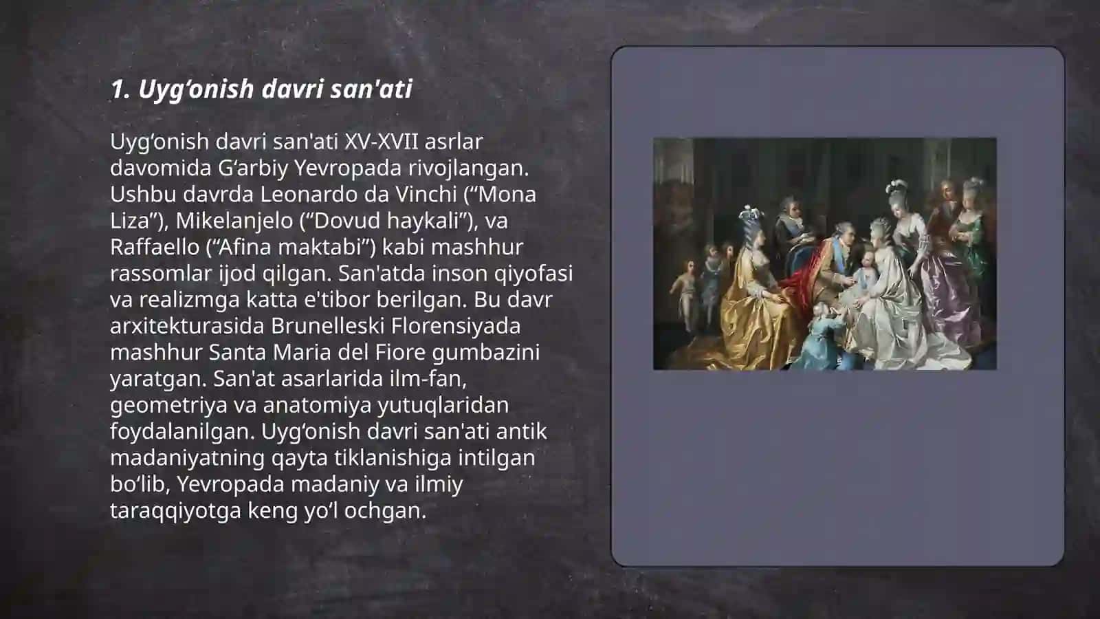 Uyg‘onish davri kabinet va galereyalari 3