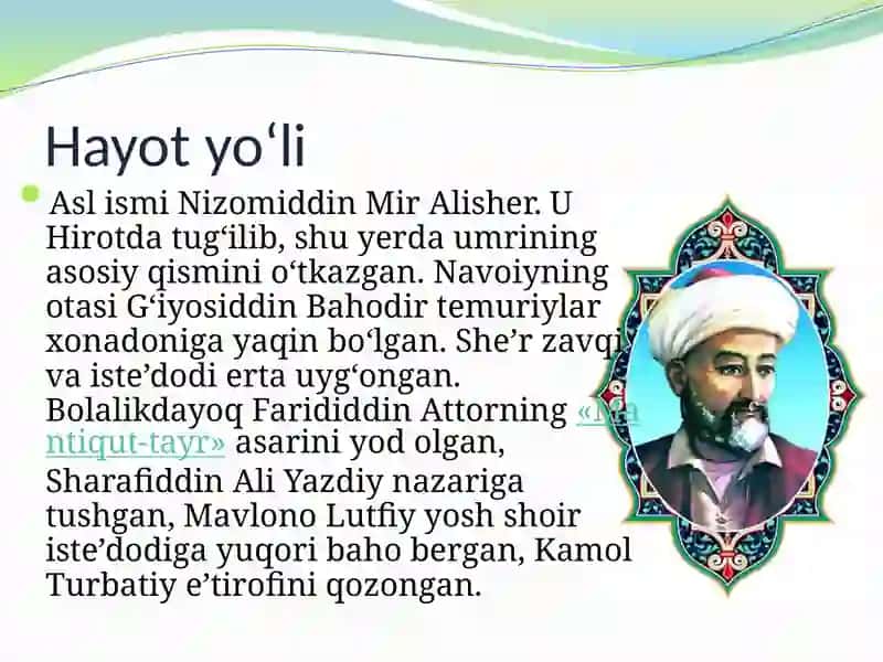 Alisher Navoiy 3
