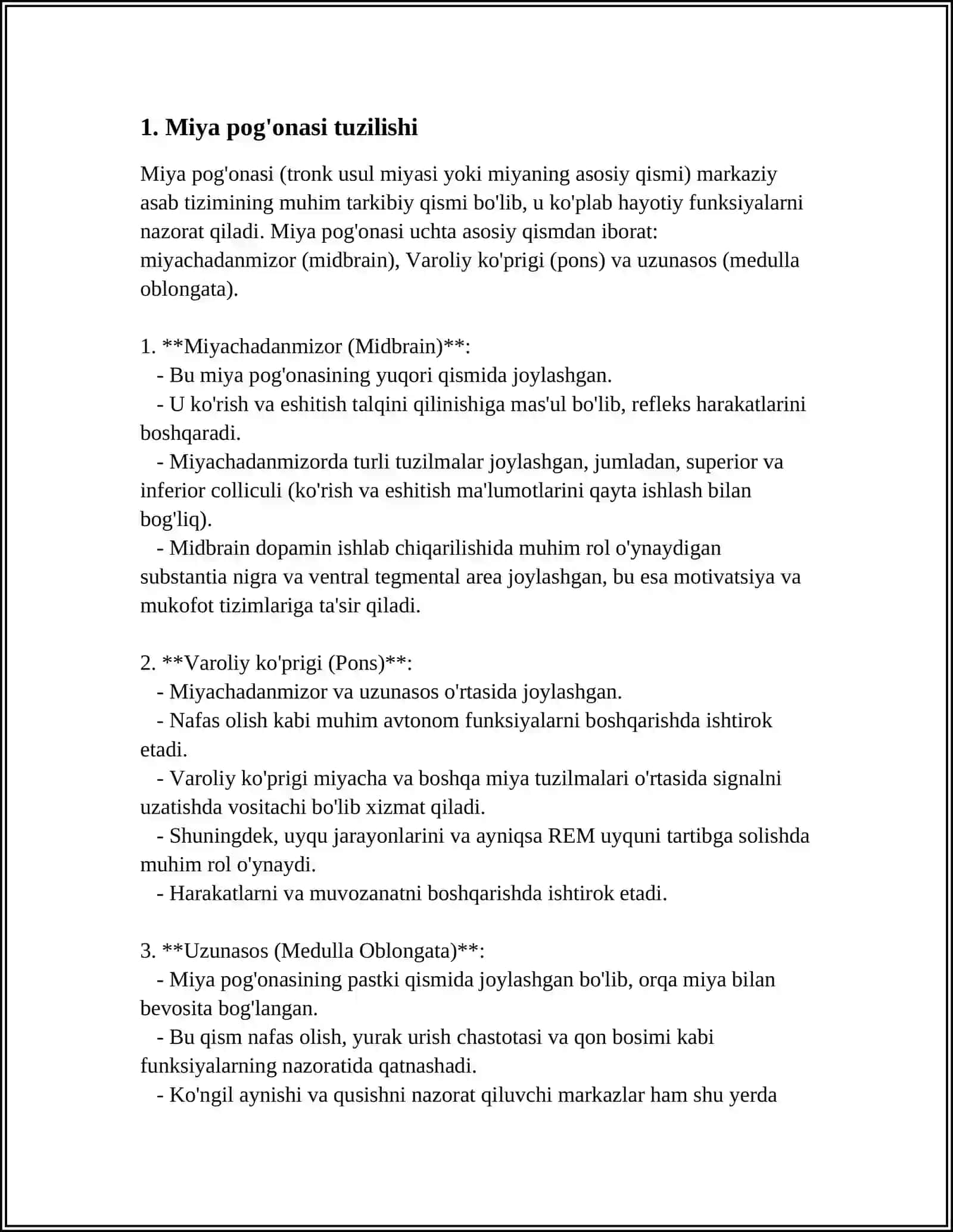 MIYA POG'ONASI O'ZAKLARI VA ULARNING AHAMIYATI 3