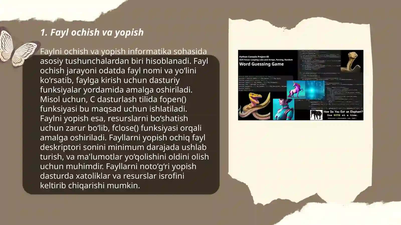 Pythonda fayllar bilan ishlash 3
