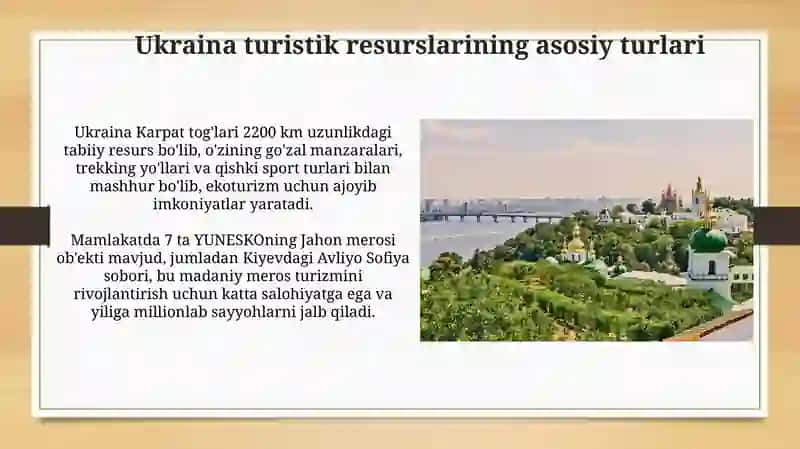 Ukrainaning turistik resurslari 3