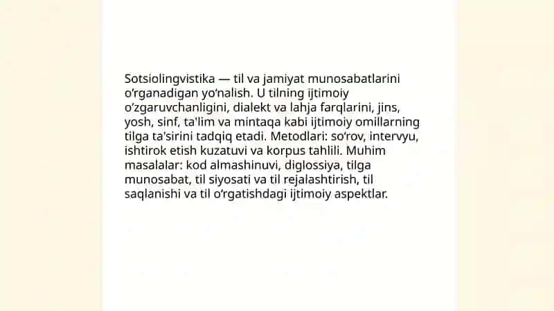 Tilshunoslikning yondosh yo'nalishlari 3