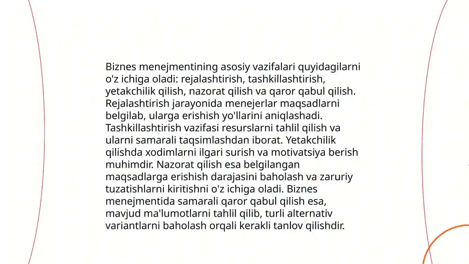 Kichik va orta biznesda menejmentning xususiyatlari 3