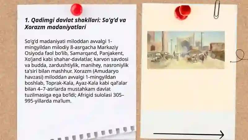 Oʻzbekiston Davlatchiligining Tarixiy bosqichlari 3