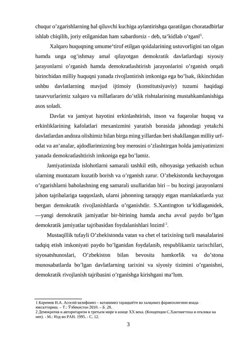 ARAB MAMLAKATLARI XX ASR IKKINCHI YARIMI VA XXI ASR BOSHLARIDA 3