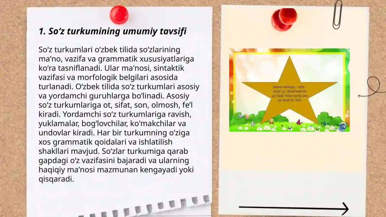 Son soʻz turkumini yuzasidan darslikdagi berilgan maʼlumotlarni tahlil qilish 3