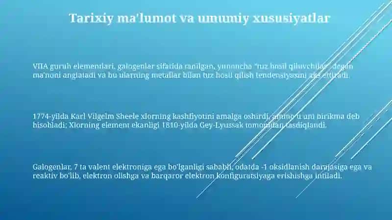 VII A guruh elementlarining xossalari 3