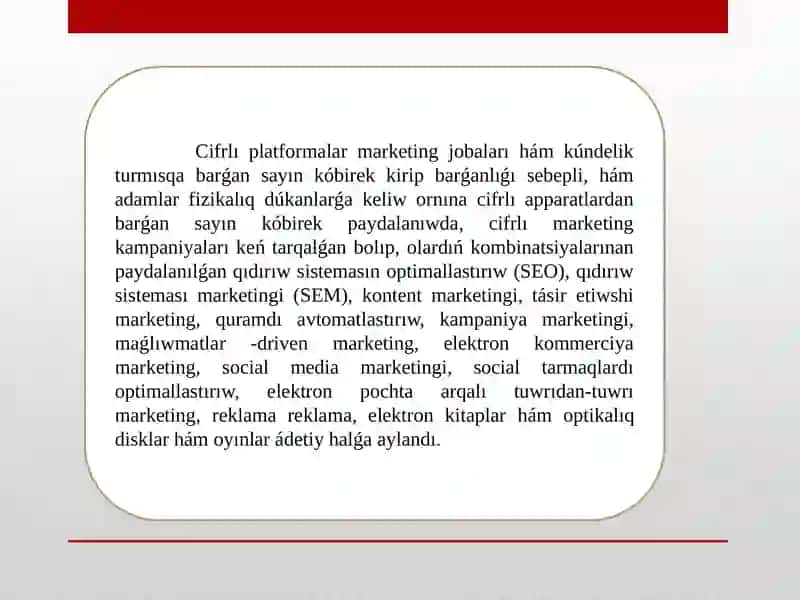 Elektron biznes hám mobil kommerciya texnologiyaları 3