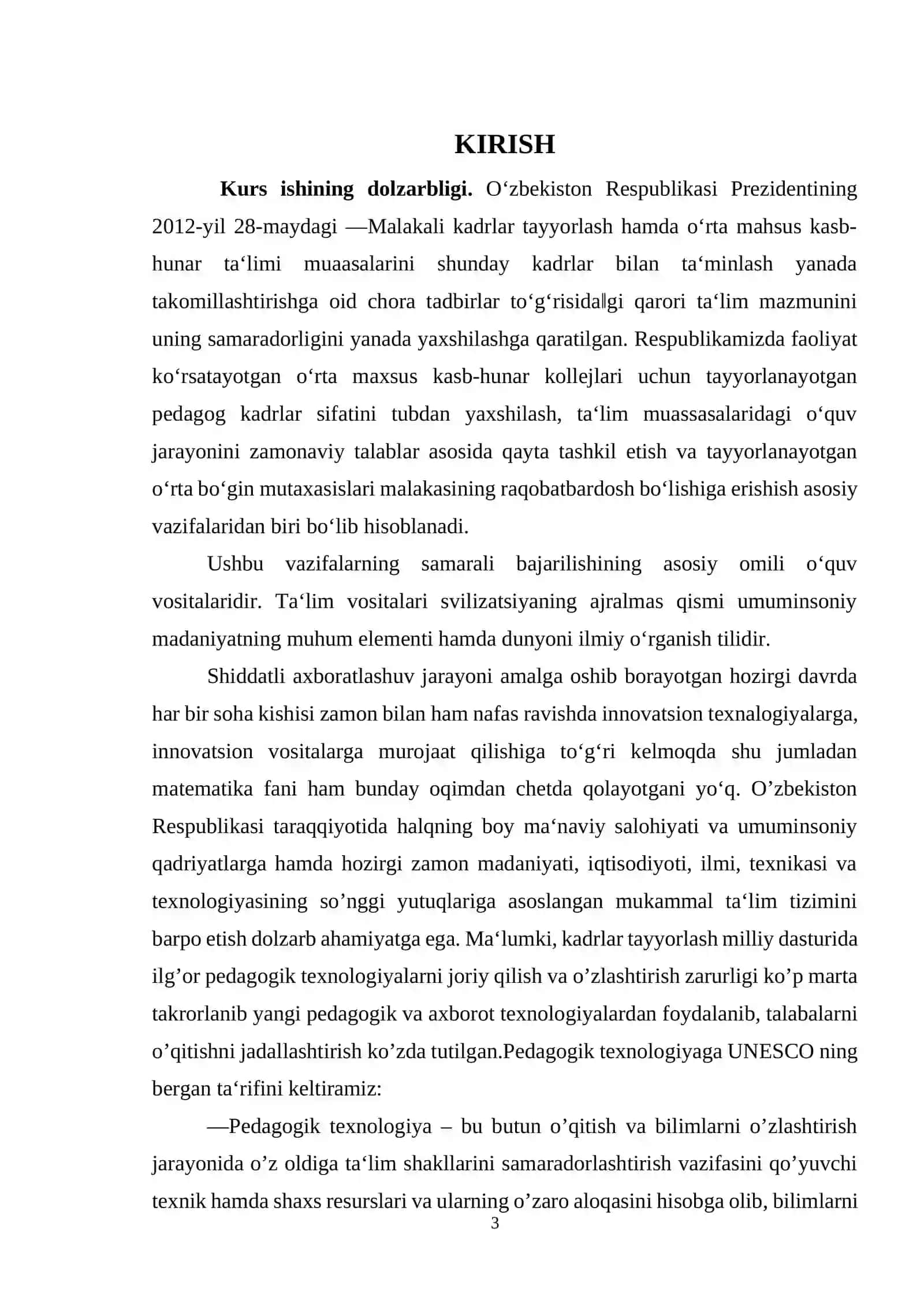 Ko’p o’zgaruvchi fungsiyaning xususiy xosilalari 3