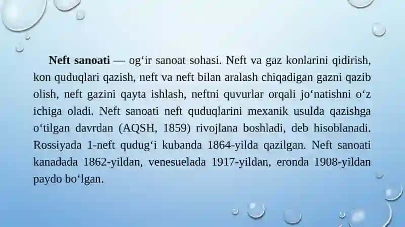 Neftni fantan, gazalif va nasos usullarida qazib olish uchun jihozlar. 3